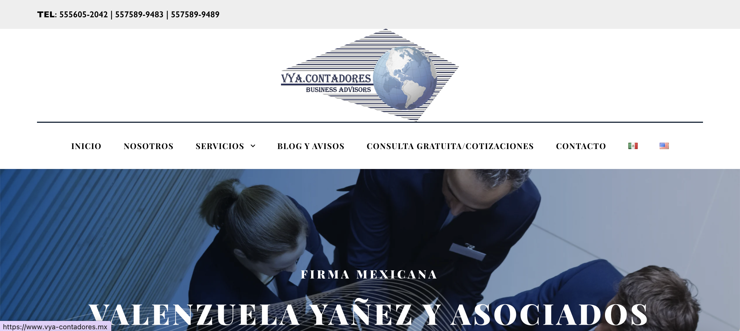 diseño de paginas web para contadores