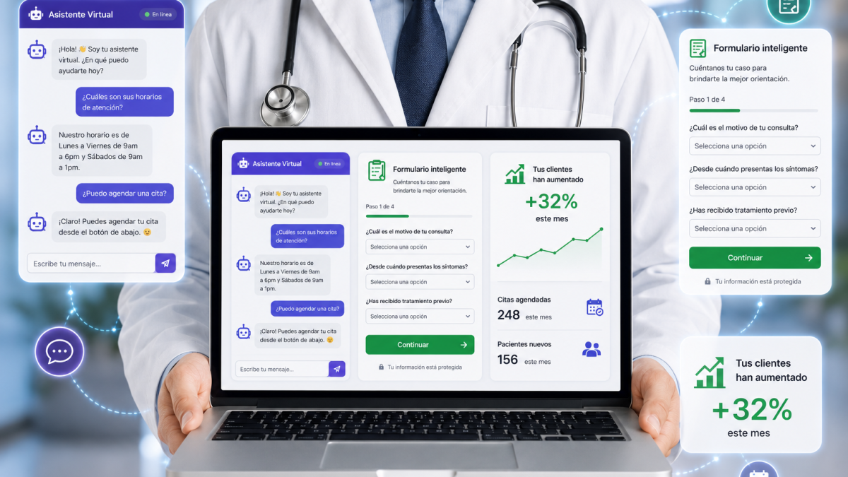 diseño de paginas web para doctores en mexico