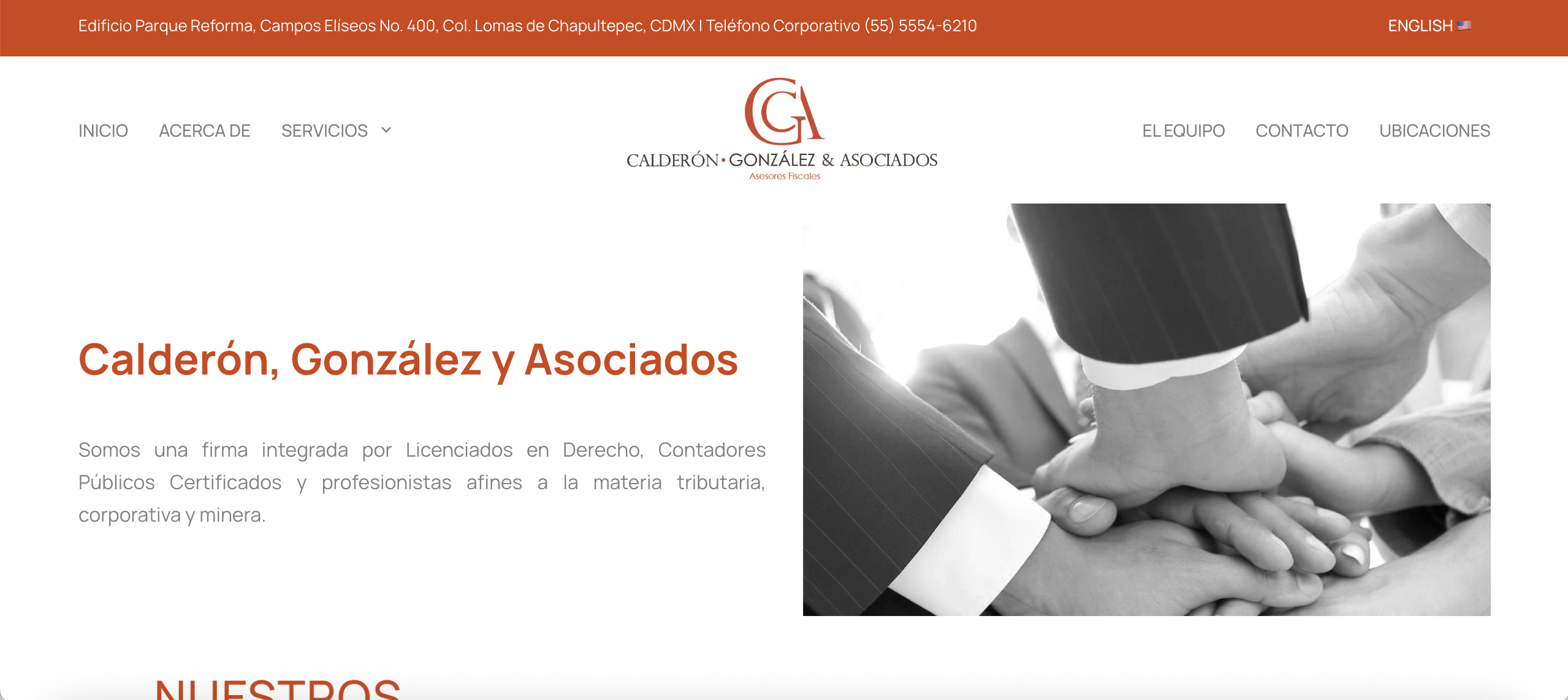 diseño web para despachos contables